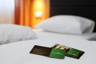 Отель Hotel Przy Baszcie Легница Двухместный номер с 2 отдельными кроватями-10
